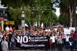 Marcha ciudadana por Puebla sin fraude