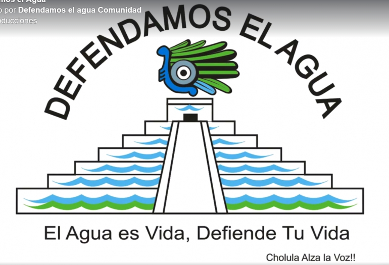En defensa del agua en San Andrés Cholula/VIDEO