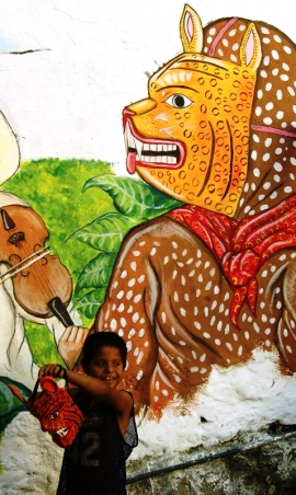 Los murales de Genaro Sánchez en Xochitlán: rescatar lo extraordinario de la vida diaria en un pueblo originario