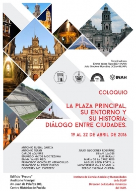 La Plaza principal, su entorno y su historia: diálogo entre ciudades
