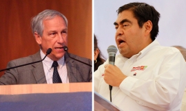 Interrogantes para contemplar a dos candidatos en debate en Puebla.