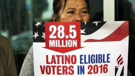 El voto latino puede decidir el triunfo de Hillary