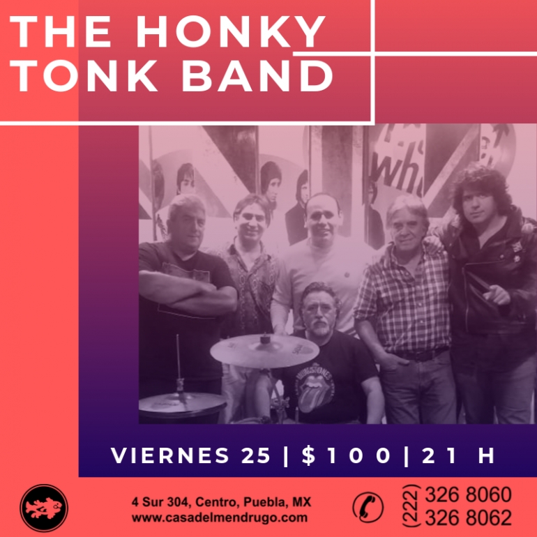 Blue October: The Honky Tonk Band/Jazz en el Mendrugo