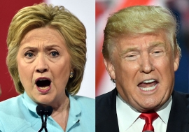 Hillary y Trump: debate popular, candidatos impopulares