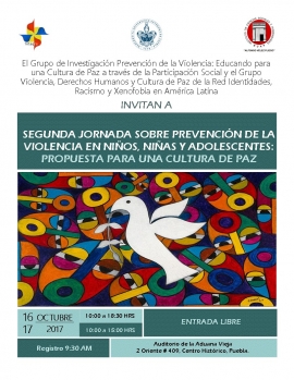 Propuesta para una cultura de paz/Foro sobre Prevención de Violencia en Niños, Niñas y Adolescentes
