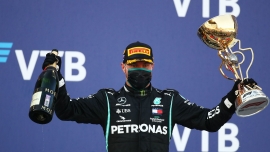 En Sochi, Botas aprovecha sanción de Hamilton y gana su segundo GP en la temporada