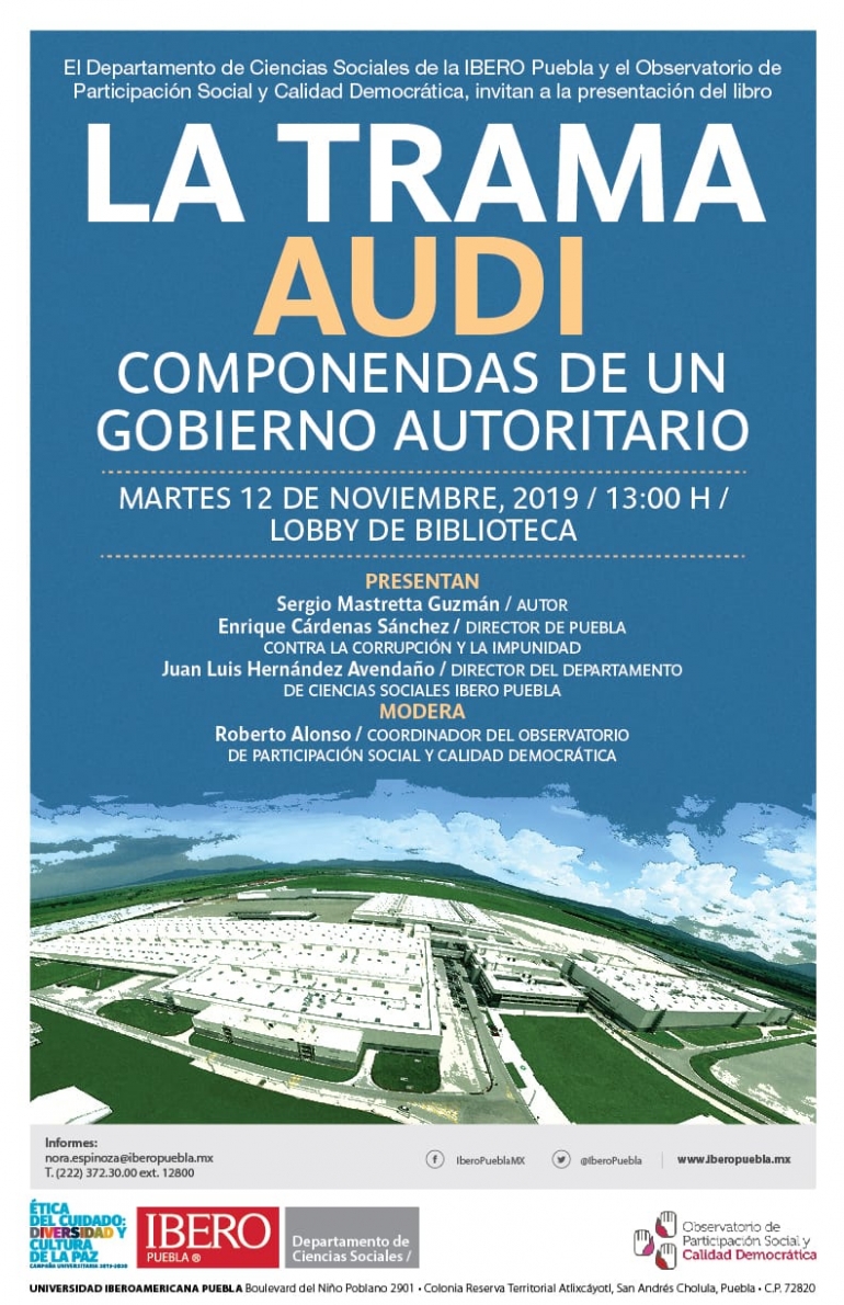 La trama Audi en Ibero Puebla