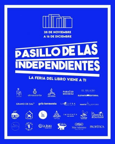 #PasilloDeLasIndependientes, una iniciativa comercial entre editoriales y librerías