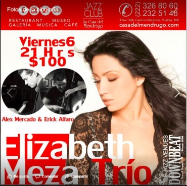 Elizabeth Meza Trío: Jazz en el Mendrugo