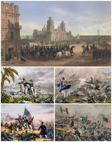La orgía de las Margaritas. 14 de septiembre de 1847, el ejército gringo toma la ciudad de México