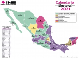 2021: miles de elecciones en México