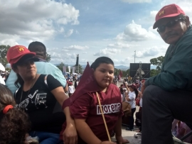 Masas, drones y futuros: cierre de campaña de AMLO en Puebla