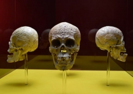 Los cráneos del Mendrugo abren la fiesta de Muertos en la Ciudad de México